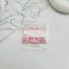 Partículas de Slime de Arcilla Blanda Mini Simuladas Decoración de Corazón Copo de Nieve Relleno DIY para Niños Joyería Rota