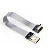 LDK B2-A3 HDMI macho codo hacia abajo a HDMI macho codo hacia abajo cable FFC desmontable codo HDMI cable flexible