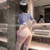 Love City Ropa Interior Sexy Estilo Deseo Puro Pijama Conjunto de Tienda de Uniformes de Secretaria Ol Azafata Pijama para Mujer