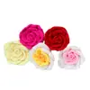 Productos Terminados Hechos a Mano Transfronterizo Simulación Nuevo Estilo Hilo de Algodón Ramo de Rosa Tailandesa Tejido de Lana Flor Ganchillo Ramo Venta al por Mayor