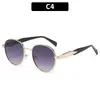 Gafas de sol nuevas de moda europea y americana, estilo vintage moderno, con un toque de alta gama, el mismo estilo que se populariza en internet, gafas con protección UV para hombres y mujeres