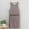 Delantal al por mayor cocina hogar antiincrustante overol trabajo trabajo catering largo moda manga larga anti-vestido cintura