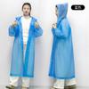 Capa de chuva não descartável longa de corpo inteiro extra grande espessada anti-tempestade ao ar livre portátil capa de chuva para adultos poncho de caminhada