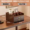 Suporte para Conjunto de Chá Chinês Mesa de Chá Rack de Armazenamento de Bancada Rack de Armazenamento de Mesa Multicamadas com Gavetas Rack de Armazenamento de Conjunto de Chá para Casa