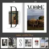 Ins Celebridad de Internet Revista Libro Fotografía Accesorios Libro en Inglés Fondo Fotografía de Libros Decoración Suave Tarjeta Portada Europea y Americana Revista