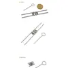 Materiales dentales: Expansor espiral Aireis, aparato de ortodoncia, bracket colado, expansor espiral, tornillo expansor