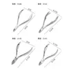 Alicate de Cutícula de Aço Inoxidável Ferramenta de Beleza Portátil para Remover Peles Mortas e Cuidado com as Unhas, Cortador de Unhas Afiado