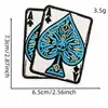 Patch Bordado Turquesa Boêmio Decoração Xadrez de Cowboy Ocidental Patch de Emblema Bordado para Roupa Bolsa
