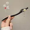 Horquilla de Paso con Borla Retro de Gama Alta Estilo Antiguo para Mujer Accesorios para el Cabello de Disfraz Antiguo Tocado Accesorios para el Cabello de la Dinastía Han Cheongsam