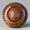 Sándalo Morado Sándalo de Sangre Rotatorio Integrado Cuentas Maderal de Palo de Rosa Pieza de Mano Coleccionable Regalo Platillo Volador de Madera Juguete para Aliviar el Estrés Portátil