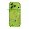 Funda de Teléfono Simple de Corazón Colorido Más Vendida en Shopee para Apple 13 Pro Max, Funda Suave a Prueba de Golpes, Cubierta de Silicona para iPhone 17