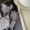 Pulsera Coreana Dongdaemun Moda Retro Multi-Sonrisa Plata Tailandesa para Mujer Diseño Simple Sentido Lujo Ligero Trendy Pulsera Sonrisa