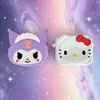 Bolsa de Monedas de Silicona de Dibujos Animados Sanrio Cartera para Pareja Bolsa de Almacenamiento Linda Bolsa de Almacenamiento de Kuromi Bolsa de Cinnamoroll
