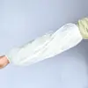 Mangas Protectoras Desechables Transparentes para Tareas del Hogar, Impermeables y a Prueba de Aceite para Cocina, Mangas Protectoras Extensibles de Plástico Engrosado para Mujeres Adultas