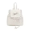 Nova Mochila de Bolinhas Doce e Moderna para Meninas, Mochila de Dia a Dia Fashion e Versátil, Bolsa de Alto Valor e Versátil