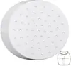 Papel para Air Fryer Doméstica, Papel Manteiga Antiaderente, Papel Redondo para Assar no Forno, Papel Manteiga de Silicone Resistente a Altas Temperaturas