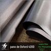 420D Oxford pano Preto em estoque PA saco revestido tecido saco escolar saco de computador tecido de capa de poeira tecido