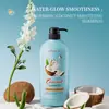 Champú Estilo Inglés, Voluminizador y Esponjoso, Champú Suave y Brillante de Coco