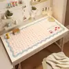 Tapete de Mesa para Estudo Infantil, Tapete de Proteção para Desktop, Toalha de Mesa Protetora para os Olhos, Tapete de Mesa de Escritório Cortável Livremente