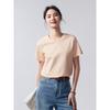 Playera de Manga Corta Personalizada para Mujer Verano Camiseta Básica de Fibra de Bambú Pesada Nueva Protección Solar Holgada Talla Grande Hombro Derecho Top Básico