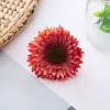 Cabeza de Flor de Crisantemo Artística Retro Nueva Material DIY Hecho a Mano Accesorios para Fotografía de Exterior Flor de Seda Flor Artificial