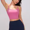 Sujetador Deportivo Transfronterizo para Mujer Verano Fitness Top Correr Media y Alta Intensidad Ropa de Yoga Tirantes Finos Espalda Bonita Sujetador Tirante