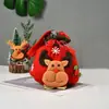 Pronta Entrega Decorações de Natal Sacola de Presente Saco da Sorte Saco de Maçã Caixa de Embalagem Fruta da Paz Saco de Doces para Presente