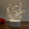 Luz de Noche 3D Lámpara de Mesita de Noche USB Adorno Regalo de Cumpleaños Lámpara LED de Ahorro de Energía Compra Grupal Corporativa Regalo Conmemorativo Lujo Ligero