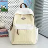 Mochila Estudiantil Estilo Coreano 2026, Fresca y Elegante, Bolso Casual de Doble Hombro con Gran Capacidad para Estudiantes de Secundaria