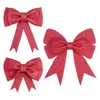 Decoraciones navideñas de EVA de moda con forma de lazo grande, adecuadas para bodas, celebraciones navideñas y lugares de eventos festivos; adornos con forma de lazo