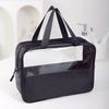 Bolsa de Cosméticos Portátil Nueva Gran Capacidad PVC Impermeable Visual Portátil Simple Viaje Almacenamiento Neceser Venta al por Mayor