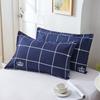 Funda de almohada individual, doble, par, juego de fundas de almohada para dormitorio de estudiantes, ropa de cama para el hogar