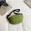 Bolsa Cruzada Lisa Elegante de Verano 2026 Versión Coreana Bolso de Hombro Cruzado Dopamina de Moda