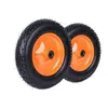 Fabricantes proporcionan 300-8 carretilla de rueda inflable gruesa Rueda Tigre 14 pulgadas rueda inflable de goma rueda silenciosa