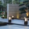 Lámpara de césped impermeable para exteriores solar lámpara de jardín comunidad de villas de jardín estilo chino nuevo moderno paisaje