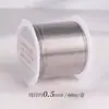 Rollo grande de 100 metros alambre de cobre conservador de color 0.2 mm material de tejido DIY hecho a mano alambre metálico filigrana alambre para enrollar alambre para envolver flor