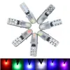 Luz T5 para panel de instrumentos de coche 3014 2SMD atenuación continua luz ambiental del tablero luz de ambiente interior bombilla pequeña de 12V