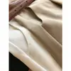 Shorts de Traje Vintage Estilo Japonés para Mujer Verano Seda de Hielo Delgados Sueltos Adelgazantes Pantalones Casuales de Corte A Pierna Ancha Pantalones Cortos