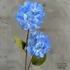Flores Artificiais Azuis para Casamento Flores Falsas de Teto Decoração de Casamento Parede de Flores Arranjo de Flores de Chão para Casamento Materiais para Arranjo de Flores de Seda