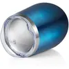 Europa y Estados Unidos para taza de huevo de 12 oz acero inoxidable 304 spray al vacío forma de U taza de cáscara de huevo swig copa creativa para vino tinto