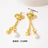 Colgante de calabaza con borla dorada chapada en cobre, pulsera DIY, collar, joyería, accesorios, accesorios para horquilla estilo chino cheongsam