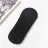 Calcetines Cortos Antideslizantes de Punta Baja Doble Costura Invisibles para Hombre Calcetines Tipo Pantufla Color Sólido Algodón Absorbentes de Sudor Transpirables que No se Caen Casuales para Estudiante