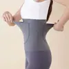 Cinturón de soporte lumbar cálido para mujer, mantiene la cintura caliente, doble bolsillo con forro polar, protege el abdomen, otoño e invierno anticongelante, anti-frío, engrosado, para calentadores de manos