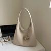 Bolso de Gran Capacidad para Mujer 2025 Nuevo Otoño Retro Moda Bolso de Hombro Nicho Estilo Occidental Bolso Tote para Viajero