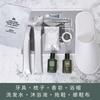 Kit Completo de Amenidades Descartáveis para Hotel Estrela, Conjunto de Escova de Dentes e Chinelos, Hotel B&B, Viagem, Hospitalidade, Conjunto de Escova de Dentes