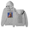 Sudadera con capucha de talla europea de comercio exterior, sudadera estampada para hombre y mujer del cantante europeo y americano Sabrina Carpenter