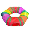 Túnel Labirinto para Gatos Extra Grande Túnel para Gatos de Estimação Brinquedo para Gatos Canal Arco-Íris para Gatos Barril Interativo de Perfuração Lezhu