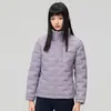 Jaqueta de Penas Unissex 2026 Outono e Inverno Novo Estilo Gola Alta Jaqueta Fina 90% Penugem de Pato Branco Casaco Quente Versátil para Homens