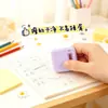 Goma de Reloj de Arena Macaron Tuqiang - Goma de Borrar Creativa que recoge las virutas, alto valor estético, papelería limpia y de bajo residuo para estudiantes de primaria