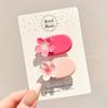 Pinzas para el Cabello Dopamina Lindas Estilo Coreano para Mujer, Pinzas Laterales Exquisitas y de Alta Gama, Pinzas Versátiles para Flequillo y la Frente